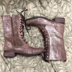 Unity in Diversity Brown Shimmer Boots